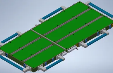 Flight Configuration Redesign of the HUNCH ISS Galley Table-Table Elements