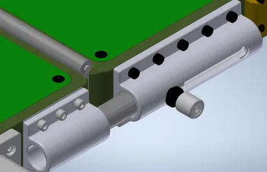 Flight Configuration Redesign of the HUNCH ISS Galley Table Leaf Latch system