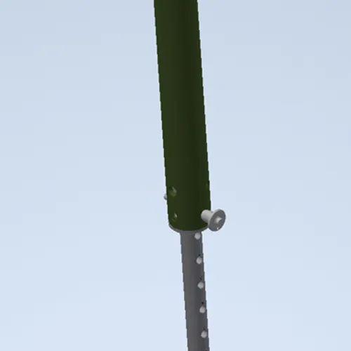 Flight Configuration Redesign of the HUNCH ISS Galley Table-Strut Supports