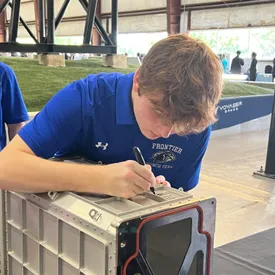 HUNCH Students Leave Their Mark on Hardware Bound for Space cover