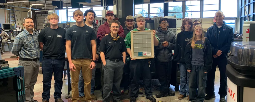 HUNCH Students Produce Insert Bearings for Handrails cover