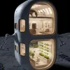 Lunar Smart Adaptive Habitat Design with AI Psychological Monitoring for Crew Adaptive Positive Mental Health #0