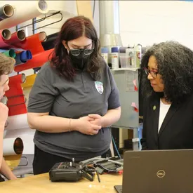 Congresswoman Marilyn Strickland Visited HUNCH School cover