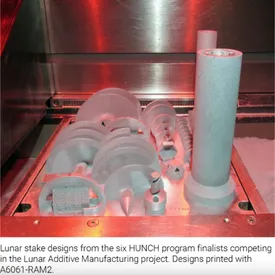 Elementum 3D supports NASA HUNCH program cover