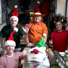 ISS Crew Sends Christmas Greetings From Space cover